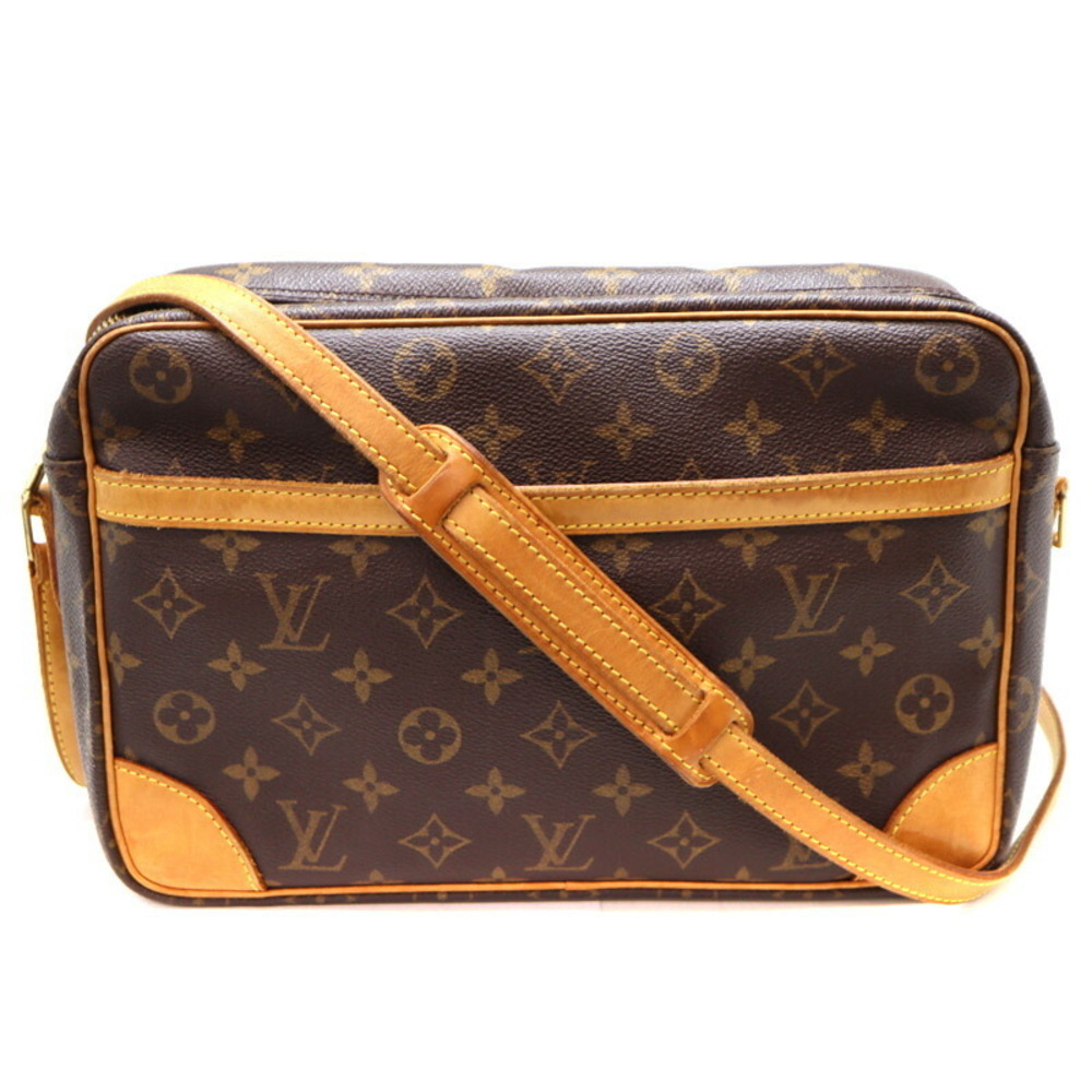 LOUIS VUITTON Trocadero Monogram Shoulder Bag Crossbody LV